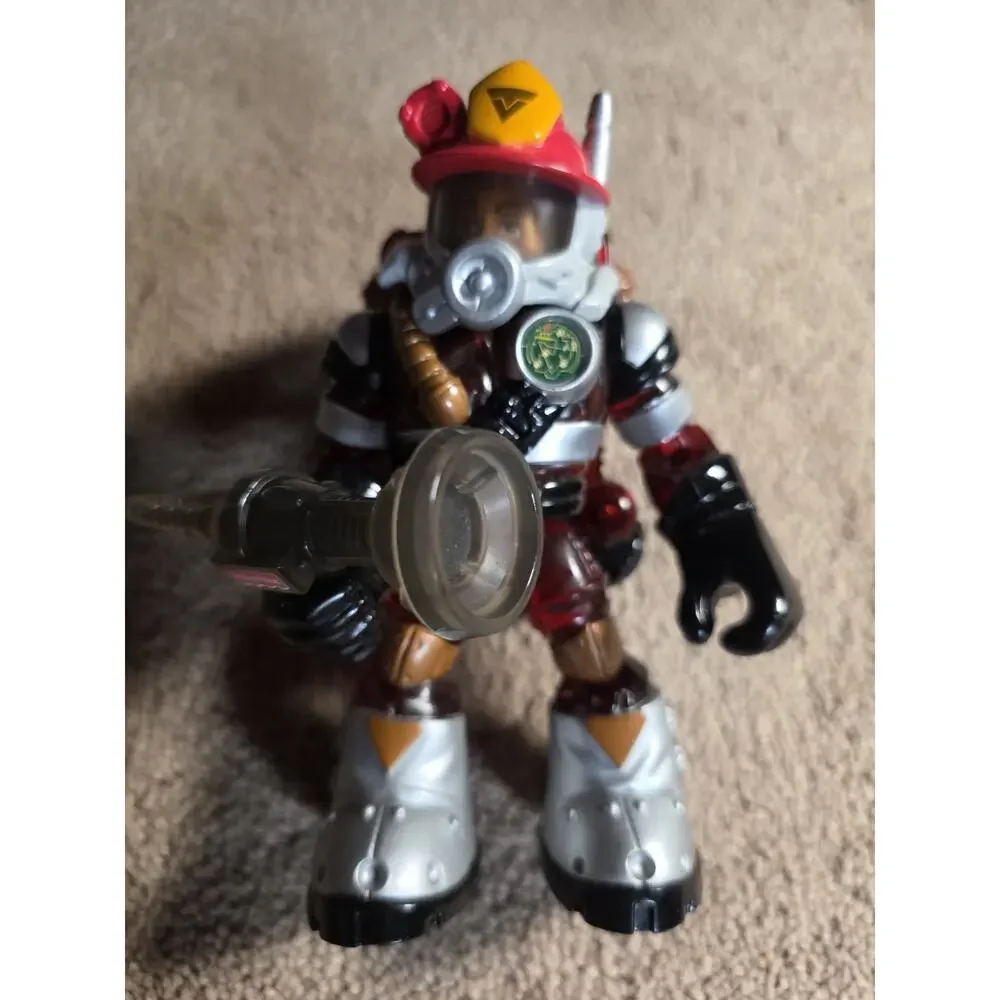 Fisher Price Rescue Heroes Warren Waters Voice Tech 78185 Figure Backpack 2001